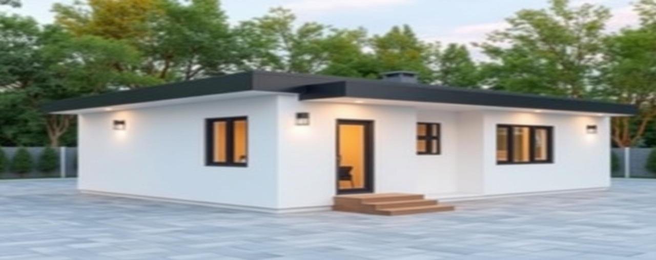 Residência construída com sistema EPS
